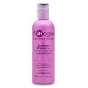 Home ApHogee Balancing Moisturizer 237ml pink bottle for hair hydration and shine